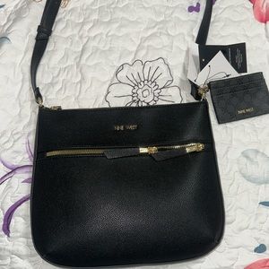 NINE WEST  bag with removable card case